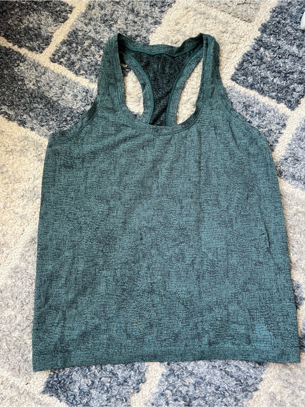Athleta Teal Racerback Tank